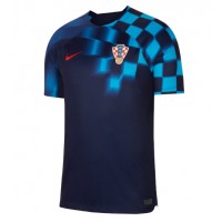 Koszulka piłkarska Chorwacja Strój wyjazdowy MŚ 2022 tanio Krótki Rękaw